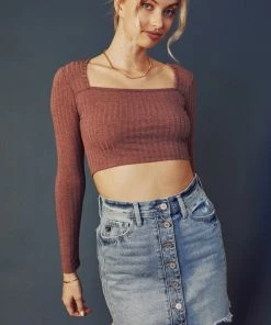 KANCAN Shorts & Skirts Collins Button Down A-Line Skirt