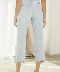 KANCAN Straight Leg Erin High Rise Slim Straight Jeans