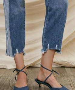 KANCAN Straight Leg Erin High Rise Slim Straight Jeans