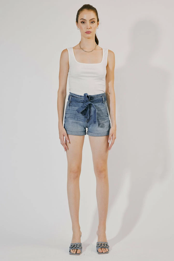 KANCAN Lancing High Rise Belted Shorts Shorts & Skirts 4 KANCAN Lancing High Rise Belted Shorts Shorts & Skirts