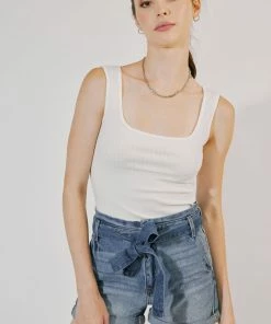 KANCAN Lancing High Rise Belted Shorts Shorts & Skirts