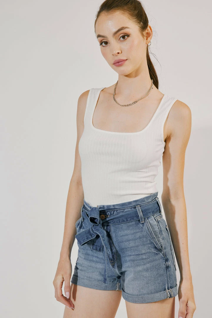 KANCAN Lancing High Rise Belted Shorts Shorts & Skirts 7 KANCAN Lancing High Rise Belted Shorts Shorts & Skirts