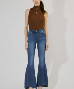 KANCAN Thandie High Rise Flare Jeans Flare & Bootcut