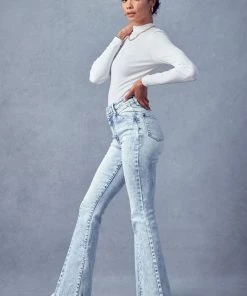 KANCAN Flare & Bootcut Ashton High Rise Flare Jeans