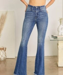 KANCAN Flare & Bootcut Ashton High Rise Flare Jeans