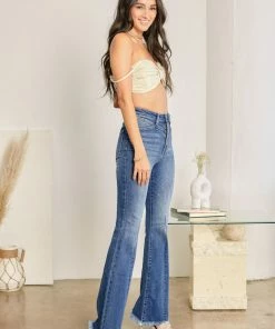 KANCAN Flare & Bootcut Ashton High Rise Flare Jeans