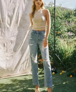 KANCAN Letitia Ultra High Rise 90's Boyfriend Jeans