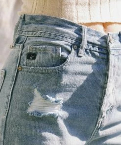 KANCAN Letitia Ultra High Rise 90's Boyfriend Jeans