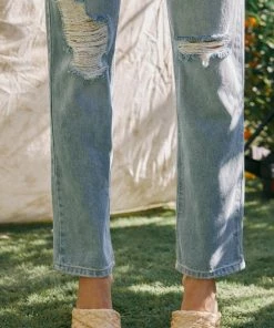 KANCAN Letitia Ultra High Rise 90's Boyfriend Jeans