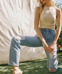 KANCAN Letitia Ultra High Rise 90's Boyfriend Jeans