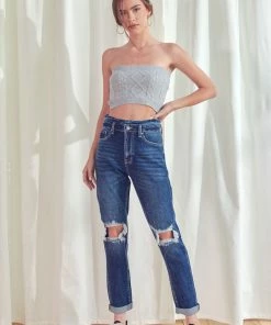 KANCAN Chantal Ultra High Rise Mom Jeans