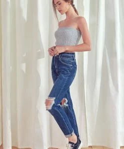 KANCAN Chantal Ultra High Rise Mom Jeans