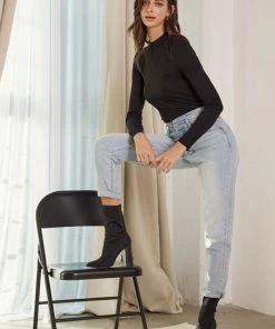 KANCAN Chantal Ultra High Rise Mom Jeans