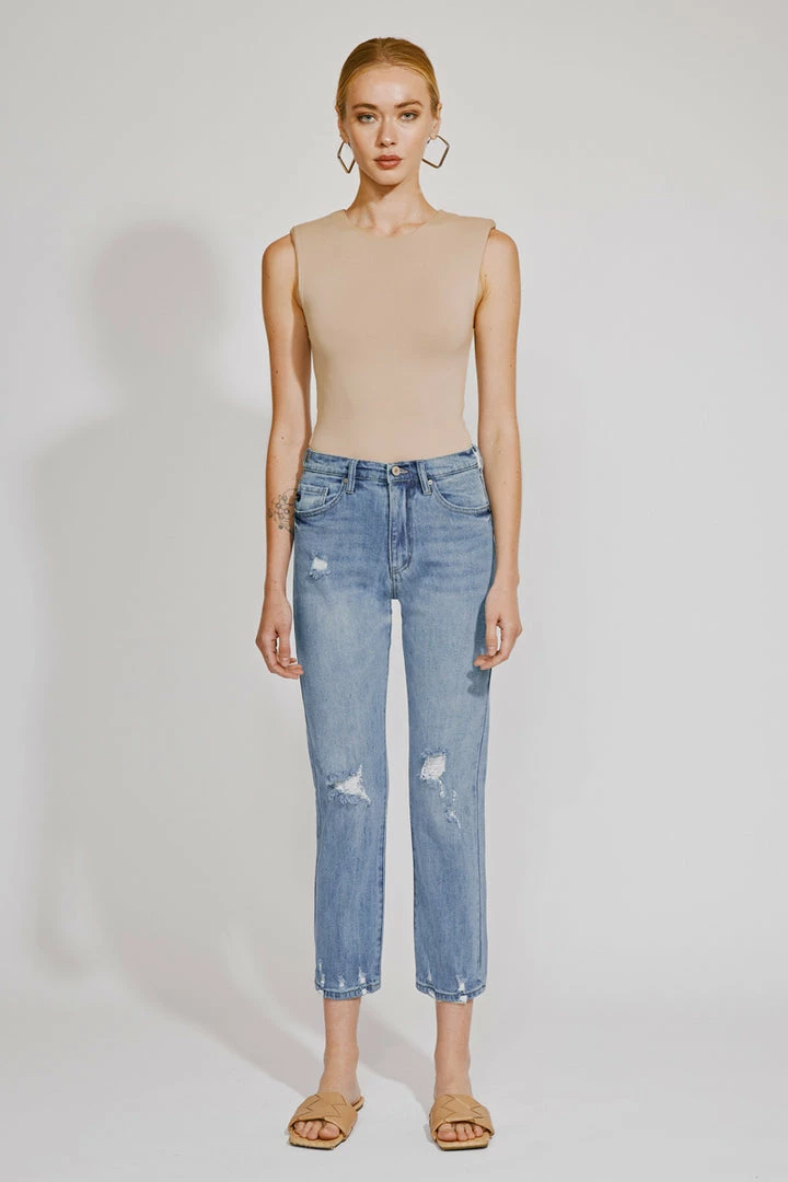 KANCAN New Arrivals Missy High Rise Slim Straight Jeans 4 KANCAN New Arrivals Missy High Rise Slim Straight Jeans