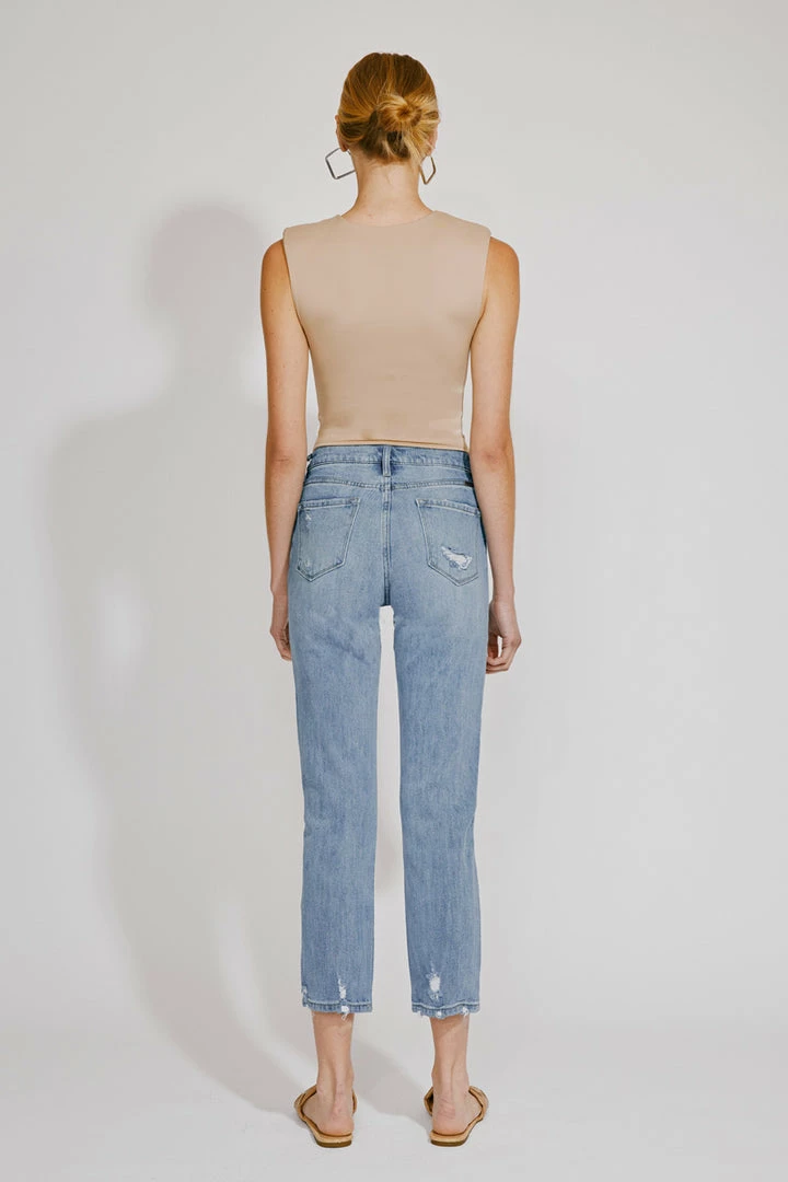KANCAN New Arrivals Missy High Rise Slim Straight Jeans 5 KANCAN New Arrivals Missy High Rise Slim Straight Jeans
