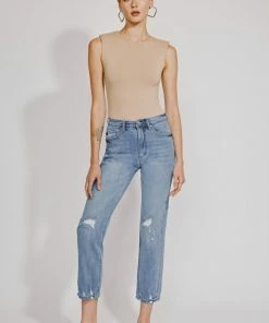 KANCAN New Arrivals Missy High Rise Slim Straight Jeans 23 KANCAN New Arrivals Missy High Rise Slim Straight Jeans