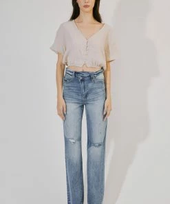 KANCAN Wanda Ultra High Rise 90's Straight Leg Jeans New Arrivals