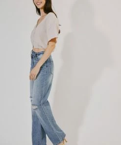 KANCAN Wanda Ultra High Rise 90's Straight Leg Jeans New Arrivals