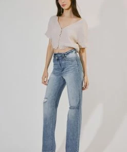 KANCAN Wanda Ultra High Rise 90's Straight Leg Jeans New Arrivals
