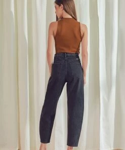 KANCAN Ivy Ultra High Rise Balloon Fit Jeans Straight Leg