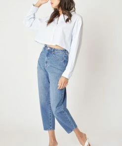 KANCAN Ivy Ultra High Rise Balloon Fit Jeans Straight Leg