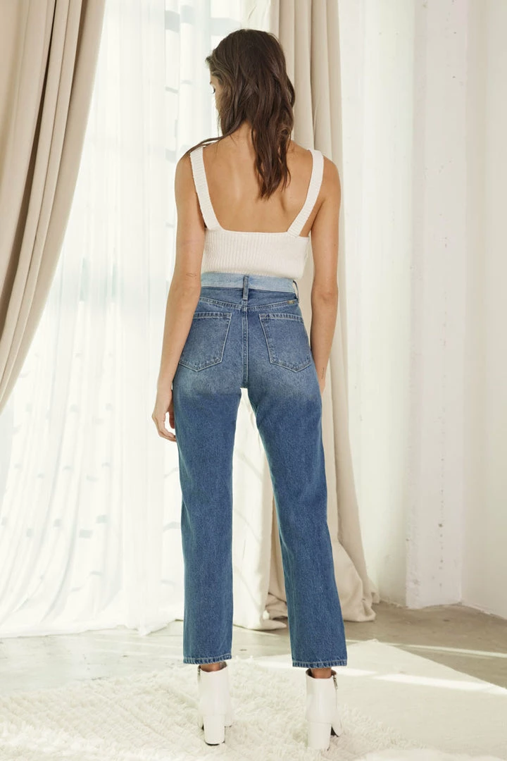 KANCAN Rebekah Ultra High Rise 90's Straight Leg Jeans 8 KANCAN Rebekah Ultra High Rise 90's Straight Leg Jeans