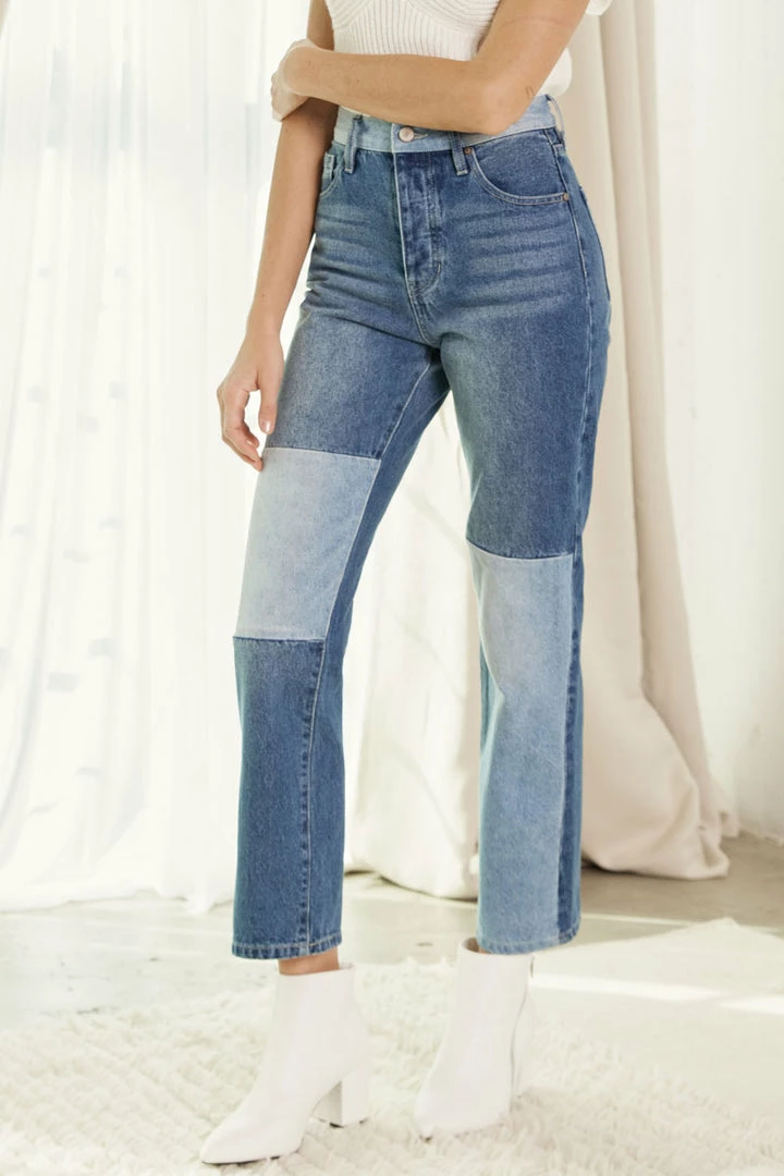 KANCAN Rebekah Ultra High Rise 90's Straight Leg Jeans 6 KANCAN Rebekah Ultra High Rise 90's Straight Leg Jeans