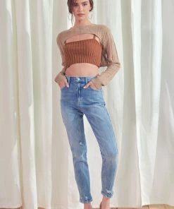 KANCAN Terrance Ultra High Rise Mom Jeans