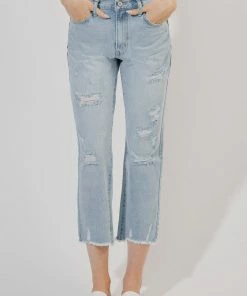 KANCAN Sierra High Rise Straight Jeans Straight Leg