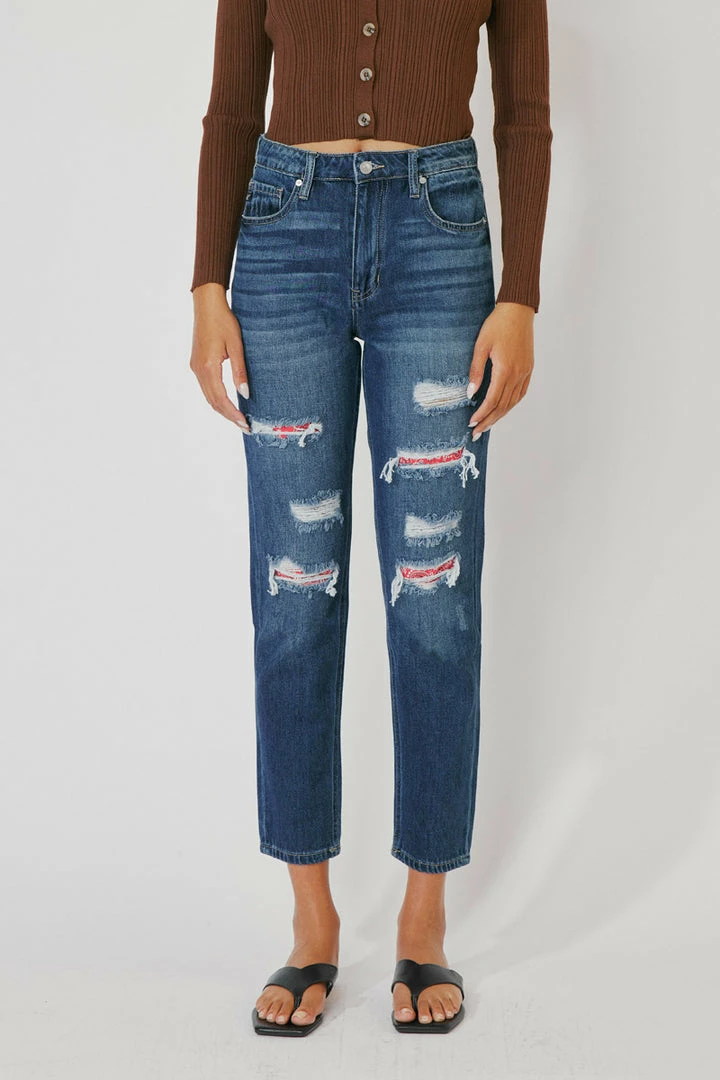 KANCAN New Arrivals Elsa High Rise Mom Jeans 6 KANCAN New Arrivals Elsa High Rise Mom Jeans