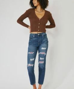 KANCAN New Arrivals Elsa High Rise Mom Jeans 13 KANCAN New Arrivals Elsa High Rise Mom Jeans