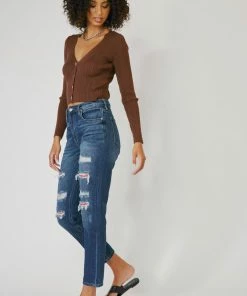 KANCAN New Arrivals Elsa High Rise Mom Jeans 15 KANCAN New Arrivals Elsa High Rise Mom Jeans