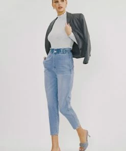 KANCAN Dottie Ultra High Rise Paper Bag Slouch Fit Jeans New Arrivals 29 KANCAN Dottie Ultra High Rise Paper Bag Slouch Fit Jeans New Arrivals