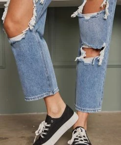 KANCAN Sylvie Ultra High Rise 90's Boyfriend Jeans