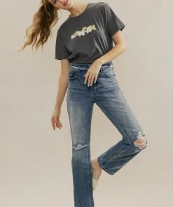 KANCAN Laila High Rise 90's Straight Leg Jeans