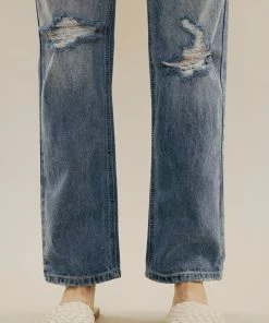 KANCAN Laila High Rise 90's Straight Leg Jeans