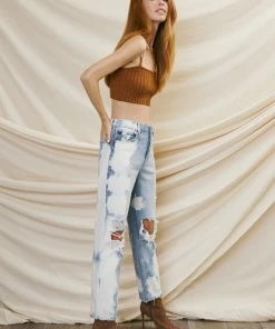 KANCAN Moon High Rise 90's Boyfriend Jeans