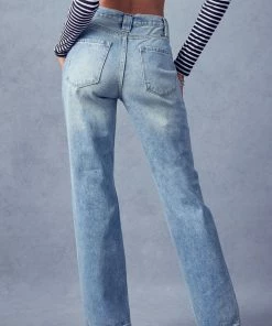 KANCAN Karine Ultra High Rise 90's Straight Leg Jeans