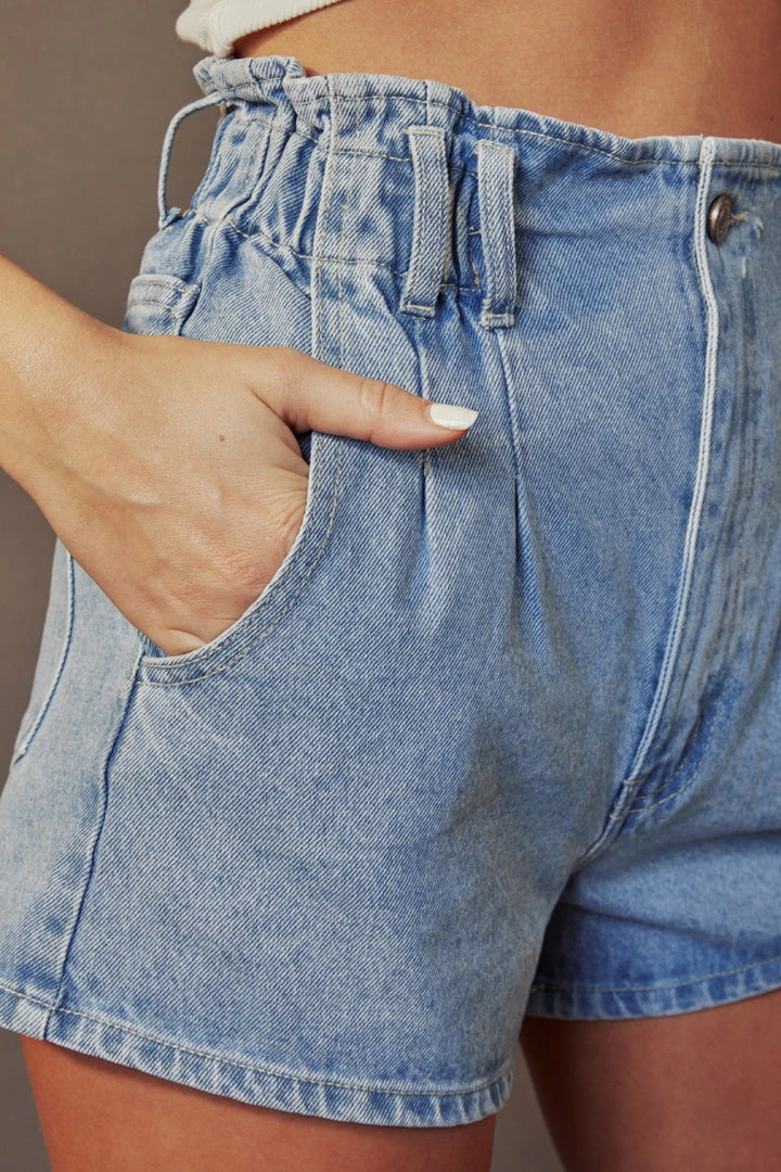 KANCAN Shorts & Skirts Sandra Ultra High Rise Paper-Bag Mom Shorts 9 KANCAN Shorts & Skirts Sandra Ultra High Rise Paper-Bag Mom Shorts