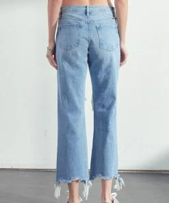 KANCAN Rania High Rise Straight Leg Jeans
