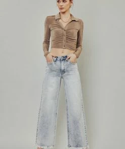 KANCAN Colbie High Rise Wide Leg Jeans
