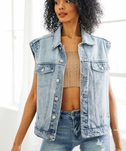 KANCAN New Arrivals Joey Oversized 80's Vest 15 KANCAN New Arrivals Joey Oversized 80's Vest