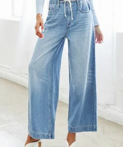 KANCAN New Arrivals Brayan Ultra High Rise Wide Leg Jeans
