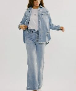 KANCAN New Arrivals Lori Denim Jacket