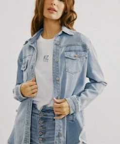KANCAN New Arrivals Lori Denim Jacket