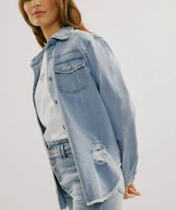 KANCAN New Arrivals Lori Denim Jacket