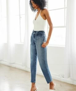 KANCAN New Arrivals Enya Paperbag Mom Jeans 14 KANCAN New Arrivals Enya Paperbag Mom Jeans