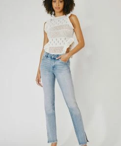 KANCAN New Arrivals Nadia Mid Rise Y2K Bootcut Jeans