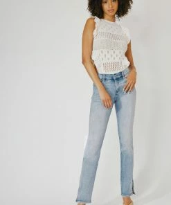 KANCAN New Arrivals Nadia Mid Rise Y2K Bootcut Jeans