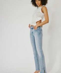 KANCAN New Arrivals Nadia Mid Rise Y2K Bootcut Jeans